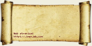 Isidora Varićak vizit kartica